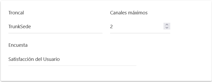 Campos para el objetivo Reproducir notificación.