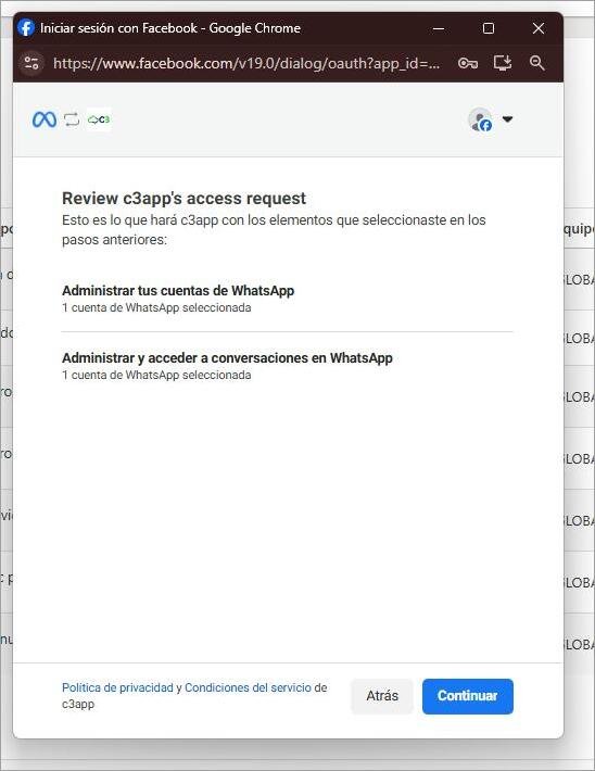 Paso 9: Revisión final de los permisos de acceso.