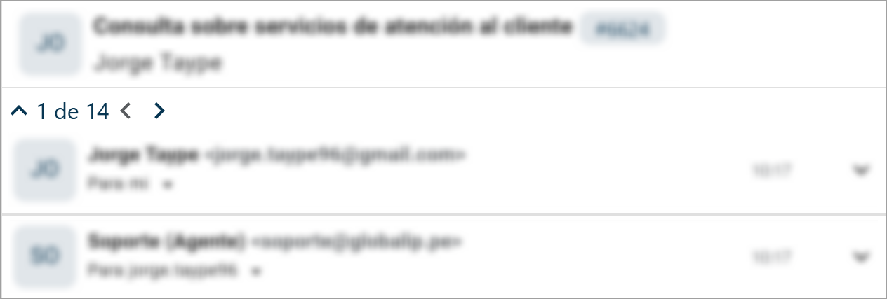 Controles de navegación con flechas y contador.