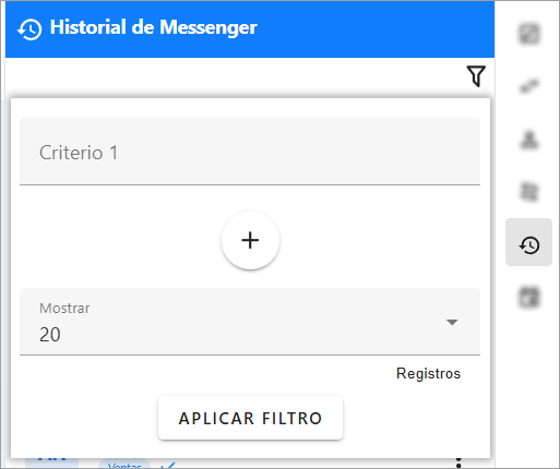 Filtrar Historial de Messenger