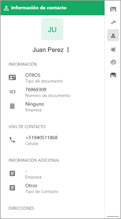 Información de contacto