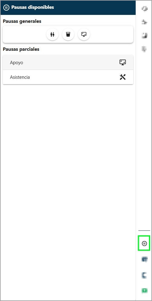 Pausado de Asignación de Atenciones
