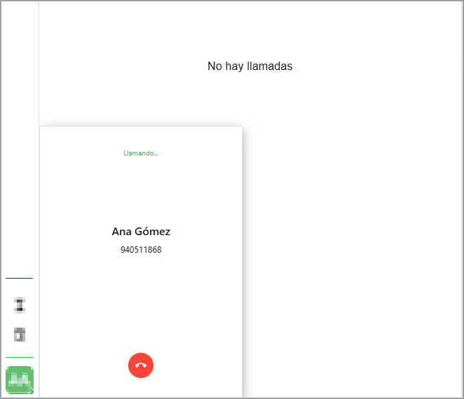 Iniciar atención Telefonía