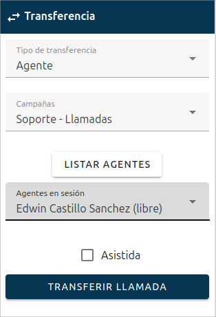 Transferir a campaña